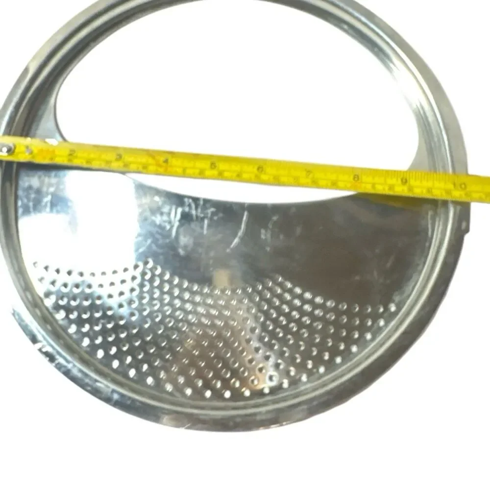 Lock and Drain Stainless Steel Strainer Insert Lids Set Of 5